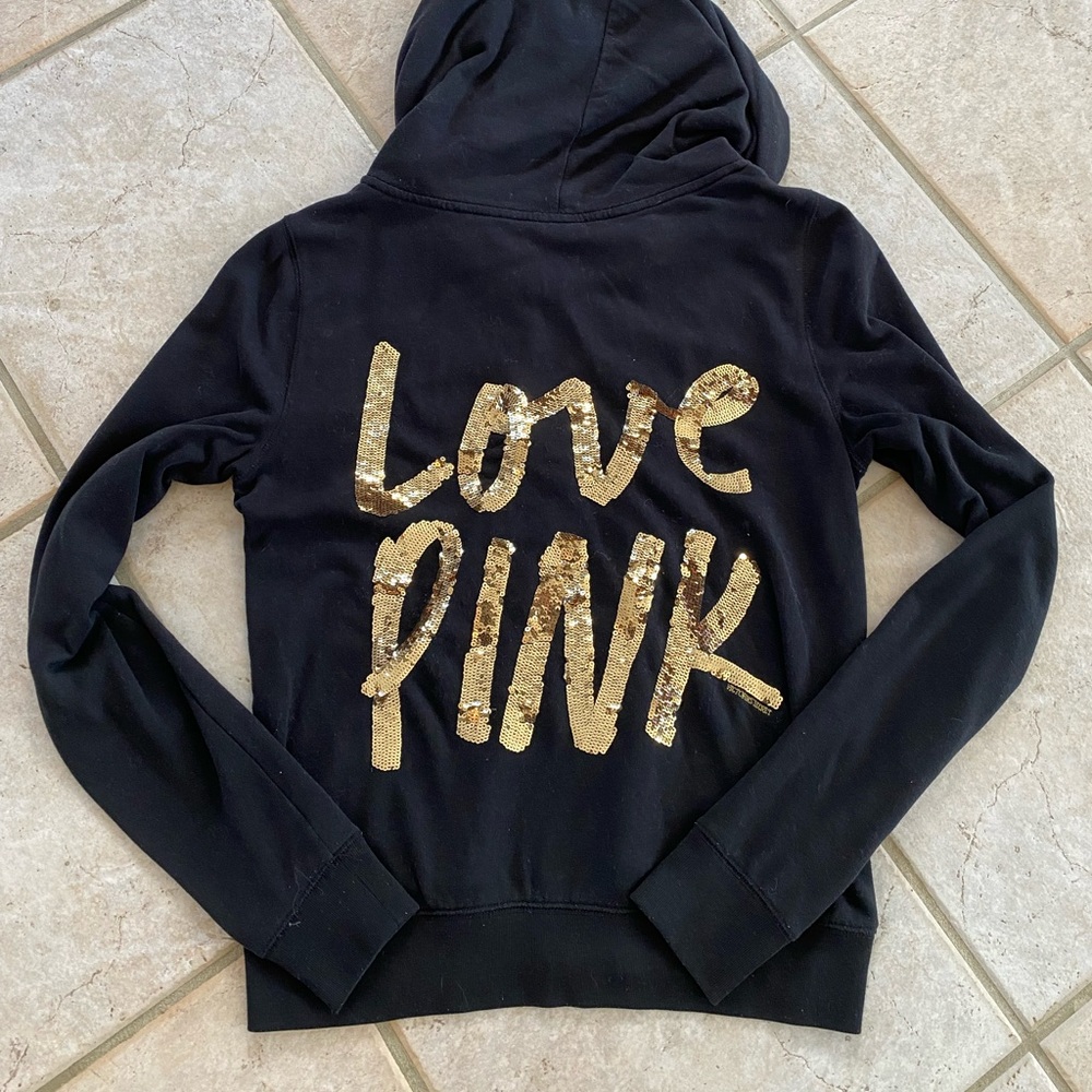 PINK Sweater with Sequence